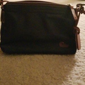 Dooney and Bourke small navy handbag
